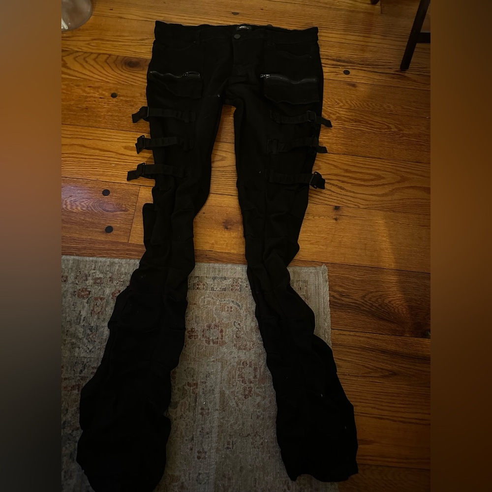 Fashion nova Black cargo pants